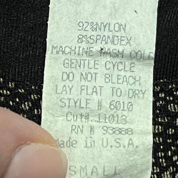 FRAZIER LAWRENCE NYLON/SPANDEX STRETCH BLOUSE SIZE SMALL - Picture 2 of 7